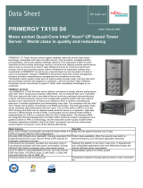 Fujitsu Primergy TX150 S6 Datasheet