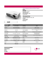 LG DS325 Datasheet