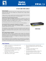 LevelOne KVM-0422 Datasheet