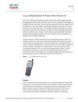 Cisco 7920 - Unified Wireless IP Phone VoIP Datasheet