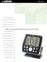 Garmin GPS 152 Datasheet