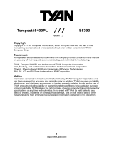 Tyan S5393G2NR User manual