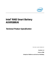 Intel AXXRSBBU6 Datasheet