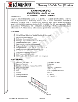 Kingston Technology KHX8500D2K2/4G Datasheet