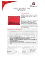 Targus TXZ013EU Datasheet