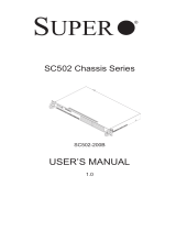 SUPER MICRO Computer SC502-200B User manual