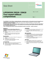 Fujitsu Lifebook E8410 User manual
