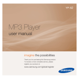 Samsung YP-S2ZG User manual