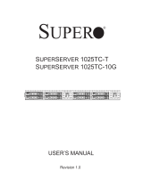 Supermicro SYS-1025TC-TB User manual
