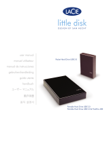 LaCie 500GB Little Disk, Design by Sam Hecht User manual