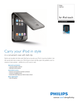 Philips HipCase for iPod touch Datasheet