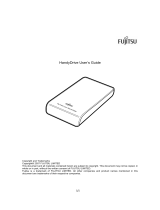 Fujitsu HANDYDRIVEIV-400 User manual