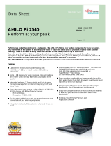 Fujitsu 4AMILO Pi 2540 User manual