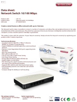 Sitecom LN-118 Fast Ethernet Switch 5 Port Datasheet
