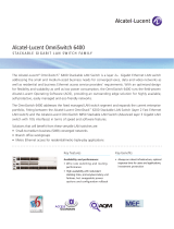 Alcatel-Lucent OmniSwitch 6400 User manual