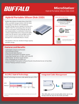 Buffalo MicroStation Portable Silicon Disk (SSD) with TurboUSB, 64GB Datasheet