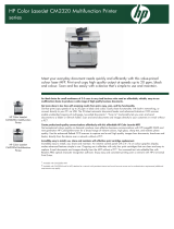 HP Color LaserJet CM2320n Multifunction Printer User manual