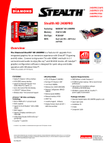 Diamond Multimedia 2400PRO256ASB User manual