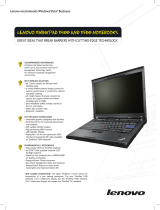 Lenovo ThinkPad T500 Datasheet