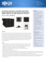 Tripp Lite SU10KRT3U Datasheet