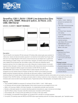 Tripp Lite SMART1500RM2U Datasheet