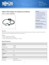 Tripp Lite B015-000 Datasheet