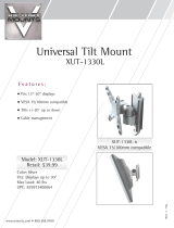 Premier Mounts XUT-1330L Datasheet