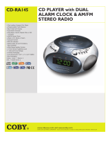 Coby CD-RA145 Datasheet