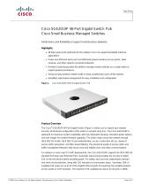 Cisco 48-Port Gigabit Switch: PoE Datasheet