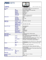 AOC L22W761 Datasheet