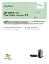 Fujitsu VFY:E3510PPBI1NL/BUN01 Datasheet