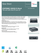 Fujitsu Esprimo Q5030 Datasheet