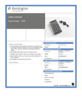 Acco CalcPad Datasheet