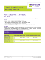 Aeneon AEH860SD00-10F-S Datasheet