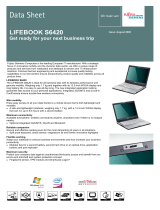Fujitsu LIFEBOOK S6420 Datasheet