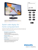 Philips 190CW9FB/05 Datasheet