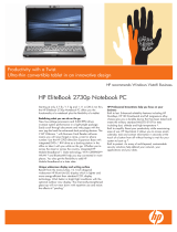 HP EliteBook 2730p PC User manual