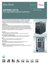Fujitsu ESPRIMO P5730 Datasheet