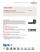 Fujitsu VFY:E7935PPBA1DE FSP:GA3S10Z00 Datasheet
