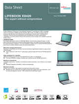 Fujitsu LifeBook E8420 Datasheet