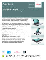 Fujitsu Lifebook T5010 Datasheet