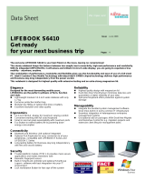 Fujitsu LIFEBOOK S6410 User manual