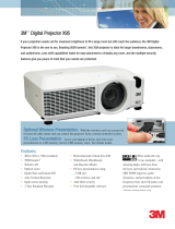3M digital projector x95 User manual