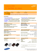 Samsung HXSU012BA/G52 Datasheet