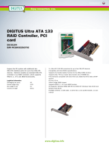 Digitus IDE ATA133 Raid Controller Datasheet