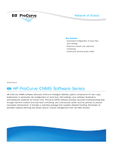 HP ProCurve CNMS 200 Software User manual