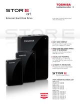 Toshiba 2.5" 500GB – StorE ART Datasheet