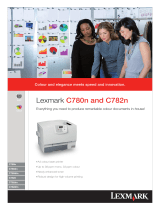 Lexmark C782dn User manual