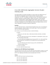 Cisco FLASR1-BB-4K User manual