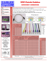 Cables Direct 5.0mtr CAT 5E Cable Datasheet